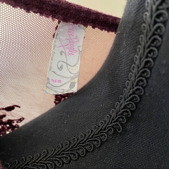 Size S | Free People Hi-Lo Lace Back Shirt - Picture 11 of 14